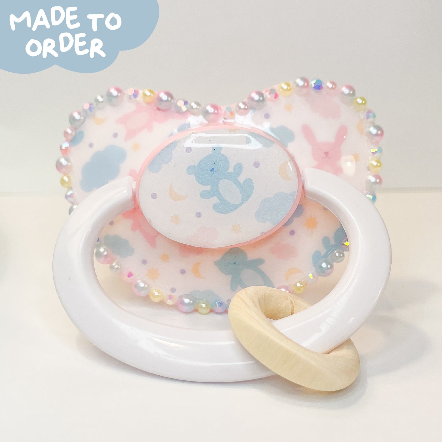 Nursery Bear Remake with Balloon Charm